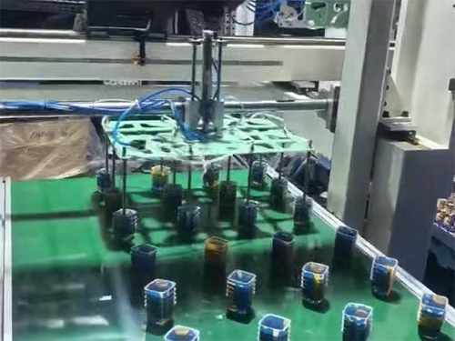 一出十二小方杯模内贴...